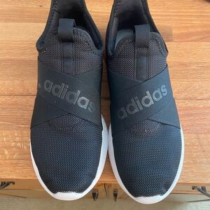 Adidas Black Slip-On Sneakers